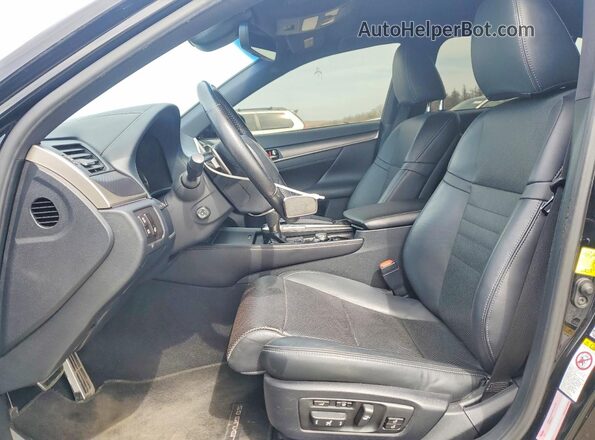 JTHBZ1BL4JA015896 2018 LEXUS GS Черный Вид панели приборов