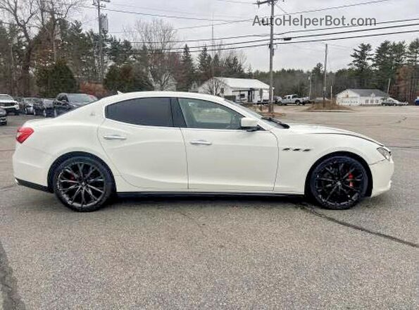ZAM57RSA0G1172444 2016 MASERATI GHIBLI Белый Вид наклейки с VIN-кодом