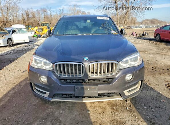 5UXKS4C36H0U05015 2017 BMW X5 Угольный Вид сзади