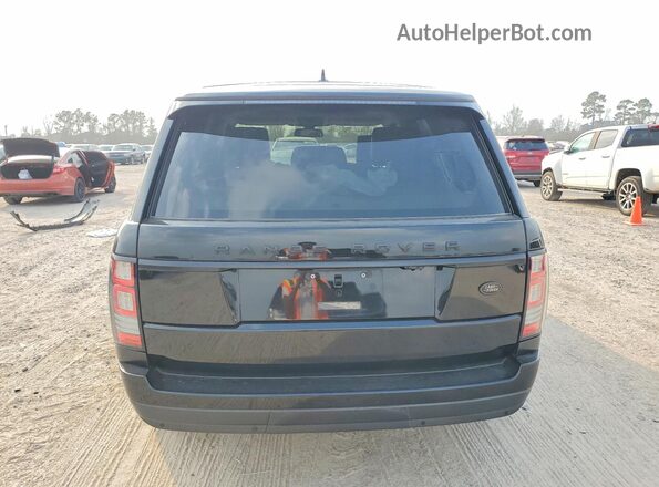 SALGS2PF3GA305634 2016 LAND ROVER RANGE ROVER Black Front interior view