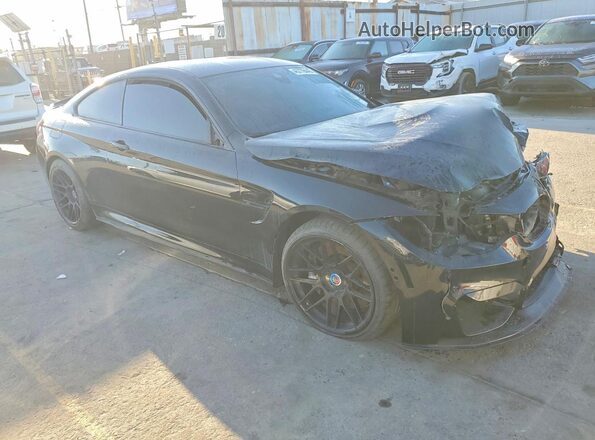 WBS4Y9C50JAC86574 2018 BMW M4 Черный Вид спереди