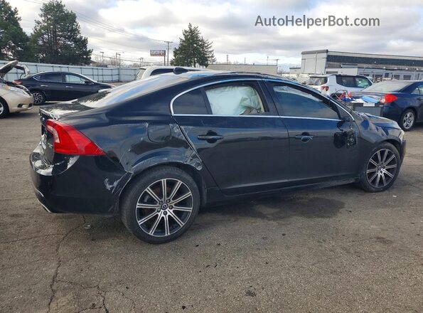 LYV402TM8HB129758 2017 VOLVO S60 Черный Передняя правая четверть