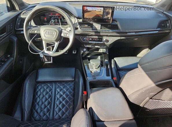WA1B4AFY1M2027101 2021 AUDI SQ5 Серый Вид щитка приборов