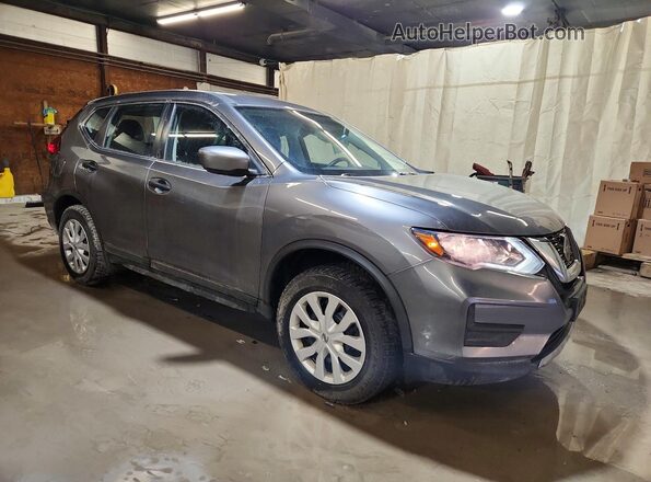 KNMAT2MV0KP513871 2019 NISSAN ROGUE Gray Առջևի աջ