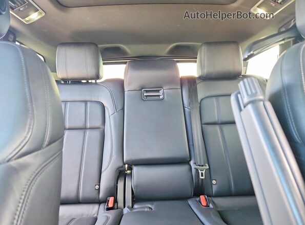 SALWR2RV4KA832280 2019 LAND ROVER RANGE Black Vista interior trasera