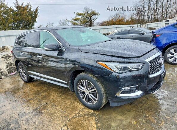 5N1DL0MM0KC507421 2019 INFINITI QX60 Черный Вид спереди