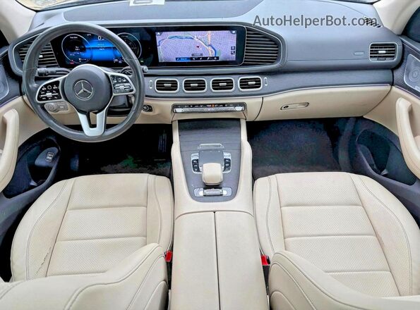 4JGFF5KE2LA103431 2020 MERCEDES-BENZ GLS Синий Вид задних сидений