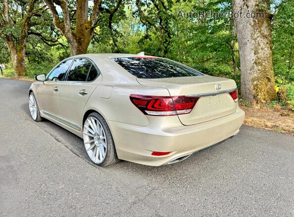 JTHBL5EF2H5143975 2017 LEXUS LS Золотой Передняя правая четверть