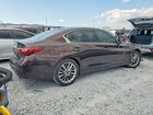 2020 Infiniti Q50 3.0t Luxe Темно-бордовый vin: JN1EV7AP0LM200498