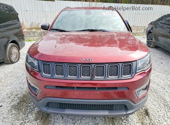 3C4NJCEBXMT548644 2021 JEEP COMPASS Красный Вид сзади