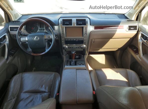 JTJBM7FX0H5159901 2017 LEXUS GX Серебряный Вид щитка приборов