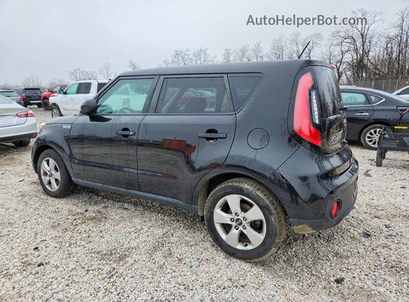 KNDJN2A24K7669254 2019 KIA SOUL Черный Задняя правая четверть