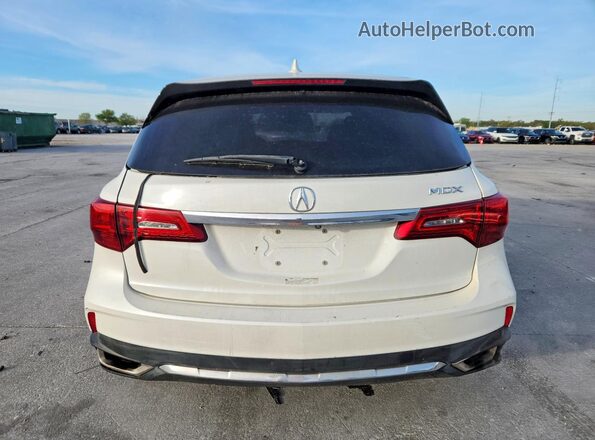 5FRYD3H59HB004617 2017 ACURA MDX Белый Вид салона спереди