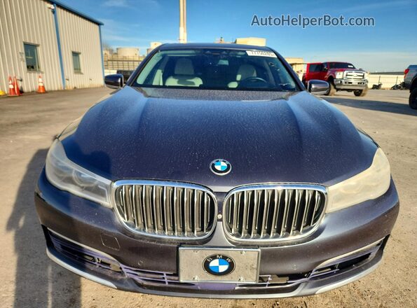 WBA7F0C51GGL99651 2016 BMW OTHER Gray Вид ззаду