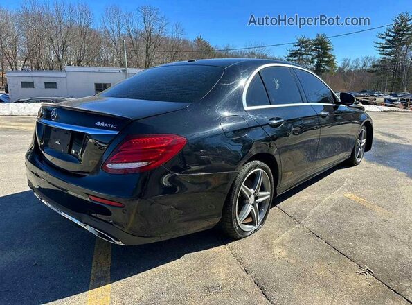 WDDZF4KBXHA053876 2017 MERCEDES-BENZ E Black წინა მარჯვენა