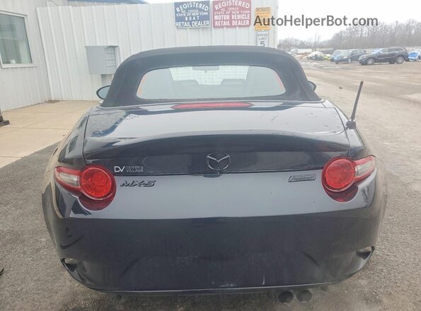 JM1NDAB75G0107243 2016 MAZDA MX-5 Черный Вид салона спереди
