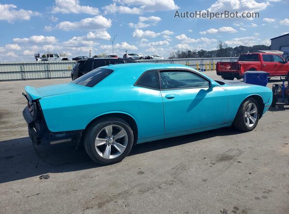 2C3CDZAG7JH172237 2018 DODGE CHALLENGER Синий Передняя правая четверть