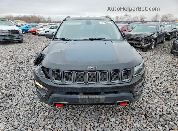 3C4NJDDB1HT624488 2017 JEEP COMPASS Black Vista trasera