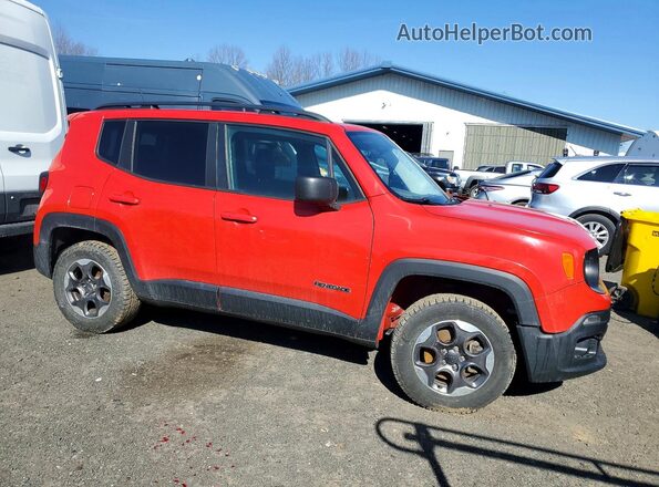 ZACCJBAT5GPD89575 2016 JEEP RENEGADE Red Vista frontal