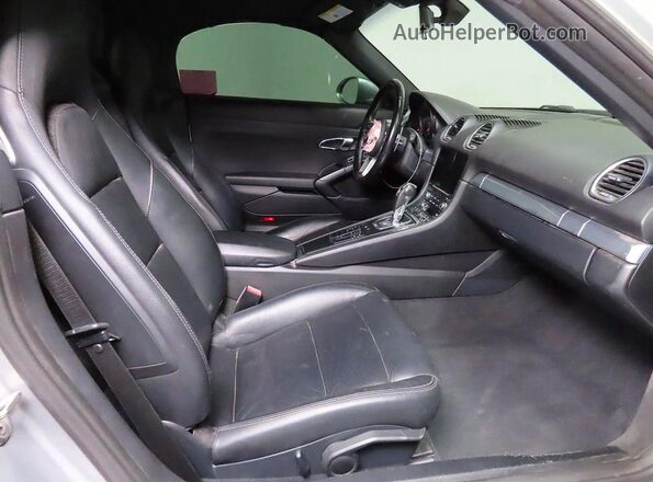 WP0CA2A89HS221493 2017 PORSCHE BOXSTER Серебряный Вид сзади