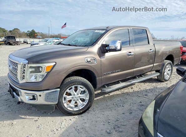 1N6BA1F2XGN511844 2016 NISSAN TITAN Серый Задняя левая четверть