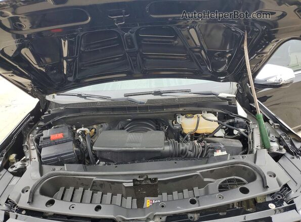 1GNSKFKDXNR233383 2022 CHEVROLET SUBURBAN Black Vista del compartimento del motor