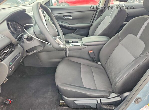 3N1AB8CV2SY234821 2025 NISSAN SENTRA Gray Widok wnętrza z przodu
