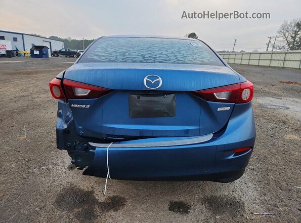 3MZBN1U78JM200403 2018 MAZDA 3 Синий Вид салона спереди