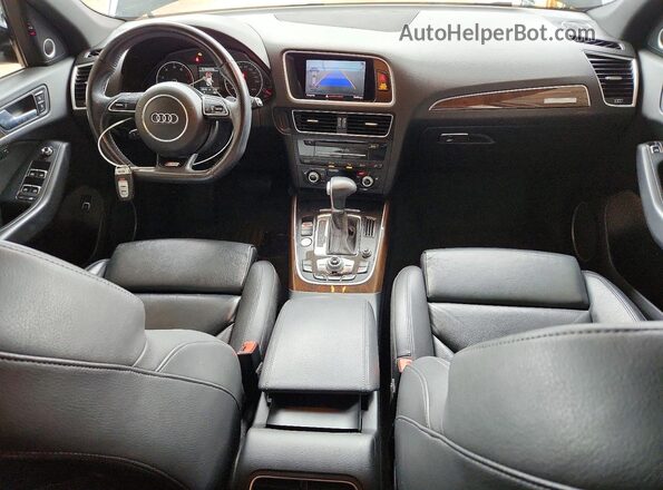 WA1D7AFP9GA094935 2016 AUDI Q5 Black Widok zestawu wskaźników