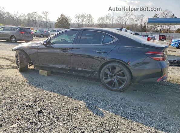 KMTG34TA6PU106782 2023 GENESIS G70 Черный Задняя правая четверть