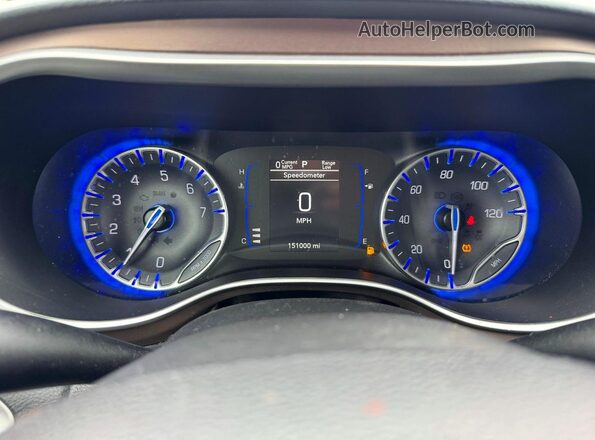 2C4RC1AG5KR532627 2019 CHRYSLER PACIFICA Угольный Вид щитка приборов