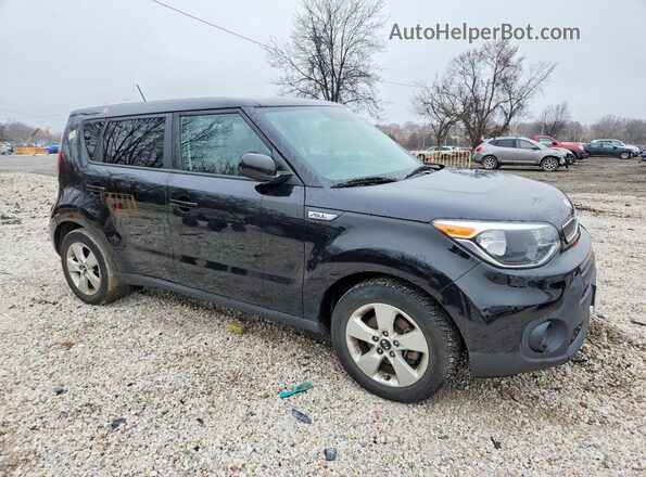 KNDJN2A24K7669254 2019 KIA SOUL Черный Вид спереди