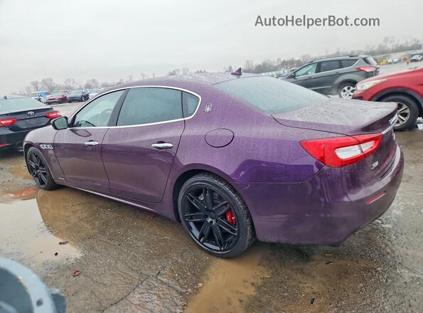 ZAM56RRL7H1246924 2017 MASERATI QUATTROPOR Фиолетовый Задняя правая четверть