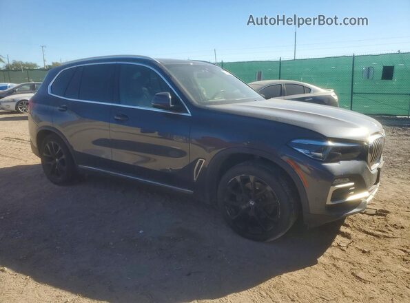 5UXCR6C08M9F08835 2021 BMW X5 Blue წინა ხედი