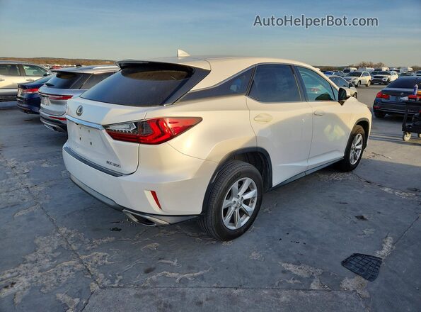 2T2BZMCA1HC115472 2017 LEXUS RX 350 Белый Передняя правая четверть