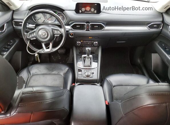 JM3KFACM0J1366734 2018 MAZDA CX-5 Gray Widok zestawu wskaźników