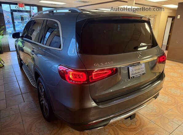 4JGFF5KE9LA051215 2020 MERCEDES-BENZ GLS Угольный Передняя правая четверть