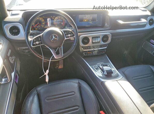 W1NYC6BJ0MX381583 2021 MERCEDES-BENZ G-CLASS Черный Вид щитка приборов