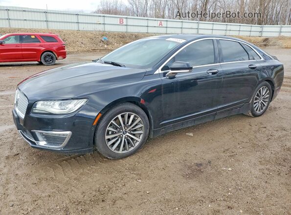 3LN6L5LU9HR654127 2017 LINCOLN MKZ Черный Задняя левая четверть
