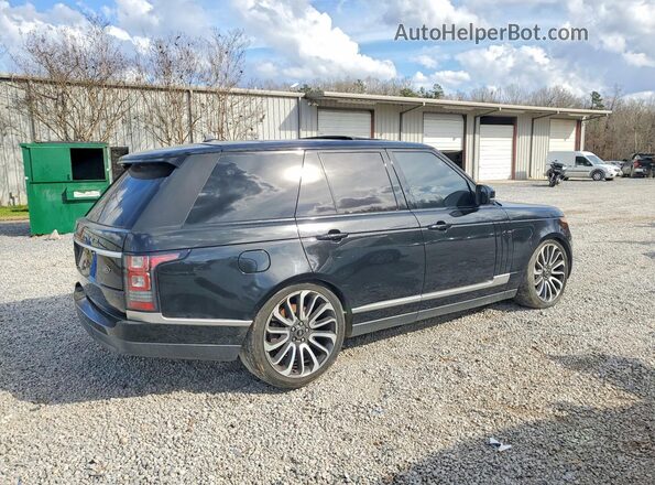 SALGS2EF2GA295293 2016 LAND ROVER RANGE Black Przód prawy