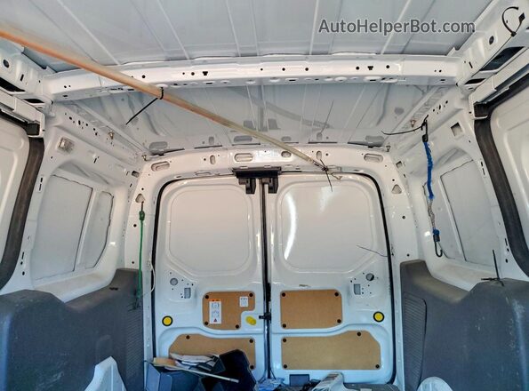 NM0LS7S28N1519889 2022 FORD TRANSIT Белый Вид задних сидений