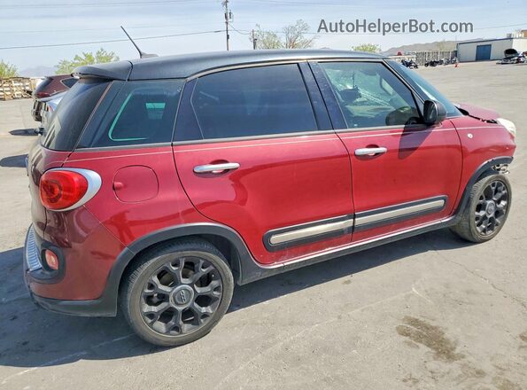 ZFBCFADH4GZ037434 2016 FIAT 500L Бордовый Передняя правая четверть