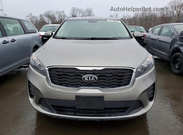 5XYPGDA51KG521656 2019 KIA SORENTO Серебряный Вид сзади