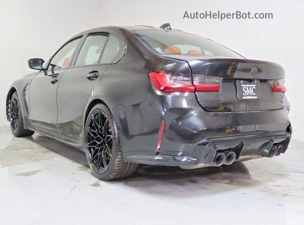 WBS33AY01MFK86175 2021 BMW M3 Черный Вид спереди