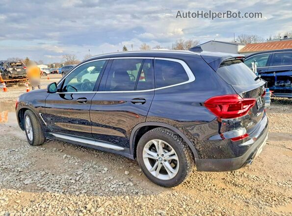 5UXTY3C03L9C78590 2020 BMW X3 Black Tył prawy