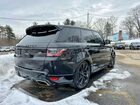 2020 Land Rover Range Rover Sport Hse Черный vin: SALWR2SUXLA714513