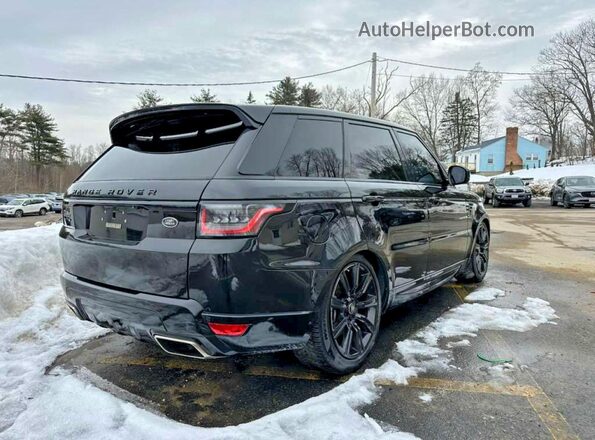 SALWR2SUXLA714513 2020 LAND ROVER RANGE Черный Передняя правая четверть