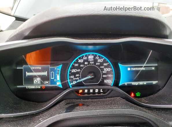 1FADP5AU5JL103626 2018 FORD C-MAX Черный Вид щитка приборов