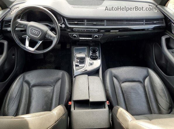 WA1LAAF78HD017793 2017 AUDI Q7 Gray Вид щитка приладів
