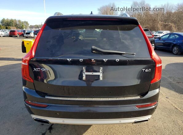 YV4A22PK8G1035310 2016 VOLVO XC90 Черный Вид салона спереди